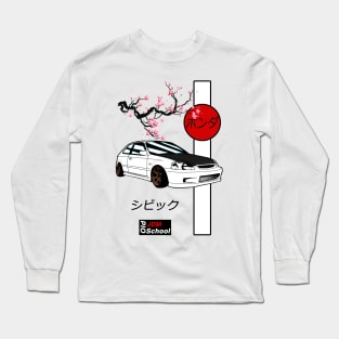 JDM EG Red Sun Edition Long Sleeve T-Shirt